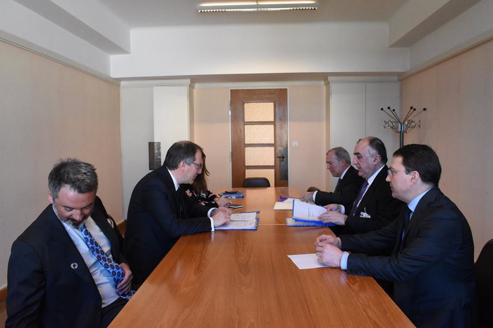 Elmar Mammadyarov meets Deputy FM of North Macedonia