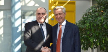 FM Mammadyarov mulls Karabakh conflict with UN High Commissioner