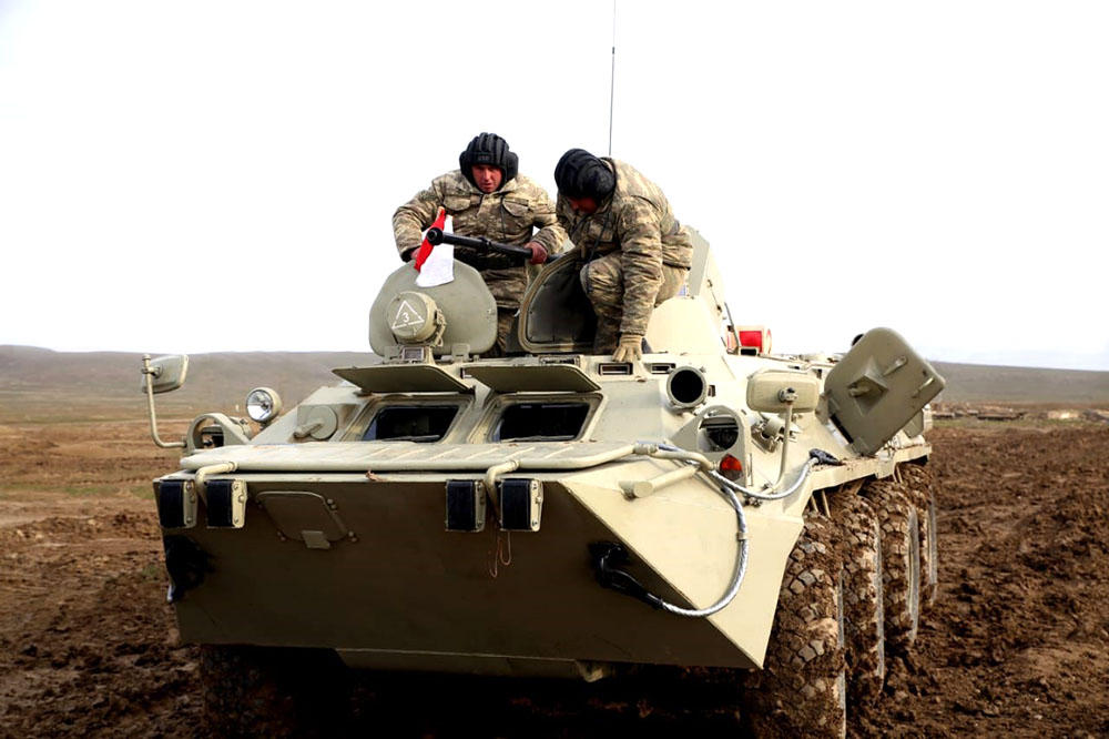 Level of training of Azerbaijani battalion commanders checked