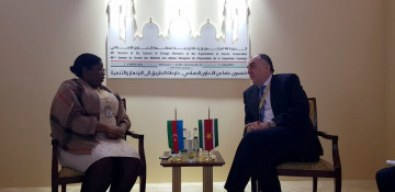 FM Elmar Mammadyarov meets Suriname counterpart