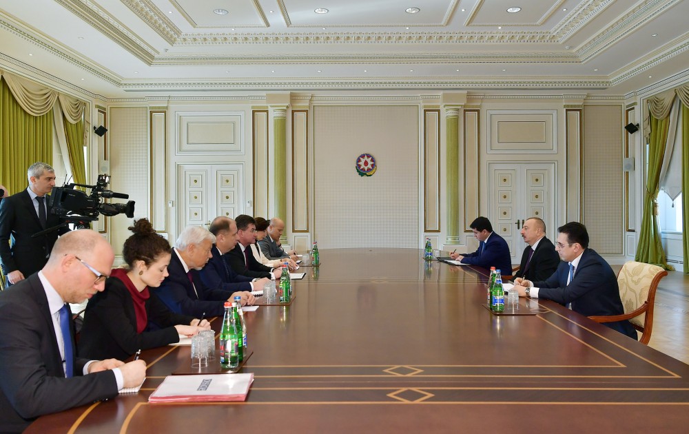 President Ilham Aliyev receives OSCE Chairperson-in-Office