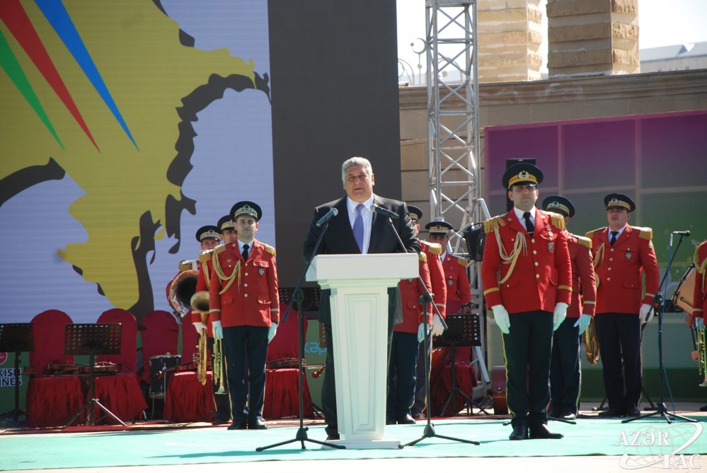 Solemn opening ceremony of “Ganja – 2019 European City of Sport” project held