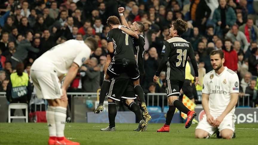 Champions League: Ajax stuns title holders Real Madrid