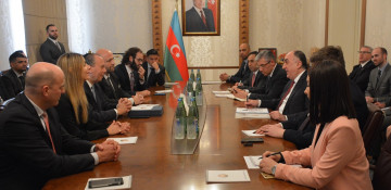 FM Mammadyarov meets  delegation headed by the President of US-based Foundation for Ethnic Understanding