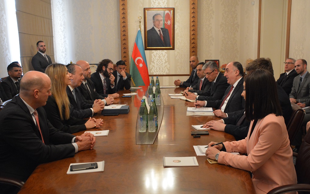 FM Mammadyarov meets  delegation headed by the President of US-based Foundation for Ethnic Understanding