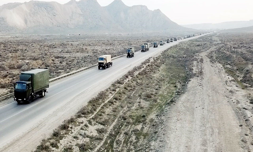 Azerbaijani army starts large-scale drills - VIDEO