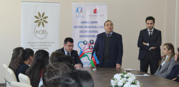 Meeting with youth held within the project 