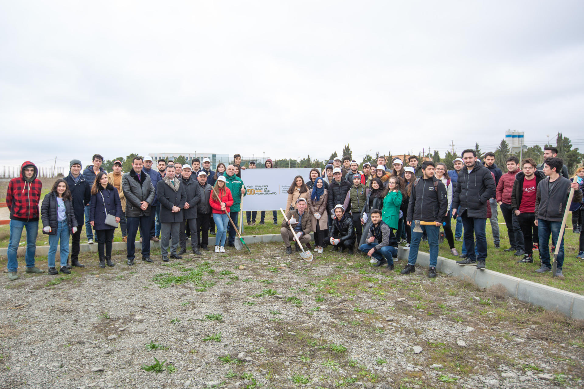 Carlsberg Azerbaijan, Green Baku plant alley on territory of Baku Engineering University