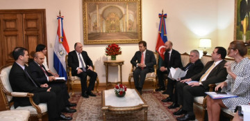 Azerbaijani FM holds several meetings in Paraguay