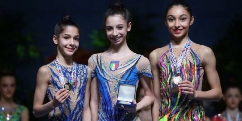Azerbaijani gymnast wins two medals in France