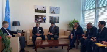 Azerbaijan`s defense minister meets with UN Under-Secretary-General