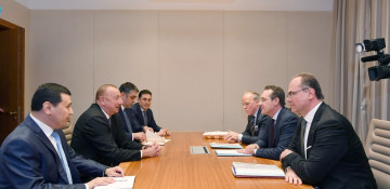 President Ilham Aliyev met with Austrian vice-chancellor