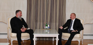 Azerbaijani president receives adviser to head of Russia's Chechen Republic