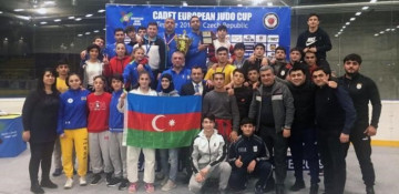 Azerbaijan rank first in overall medal table of Cadet European Judo Cup
