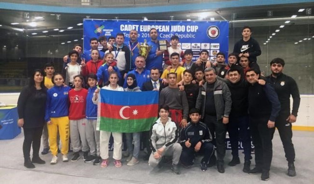 Azerbaijan rank first in overall medal table of Cadet European Judo Cup