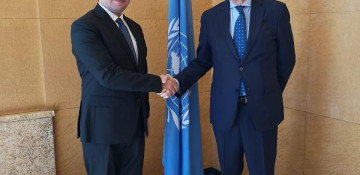 Azerbaijani official meets head of UN Office in Geneva 