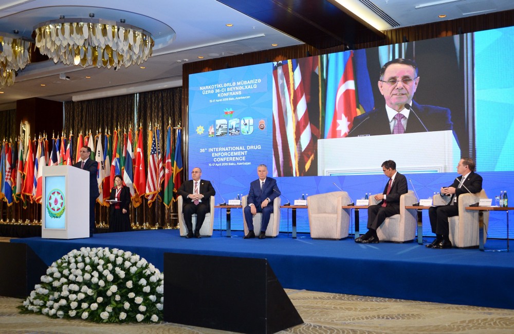 36th International Drug Enforcement Conference kicks off in Baku