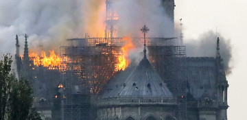 Fire at Notre Dame cathedral extinguished - UPDATED 
