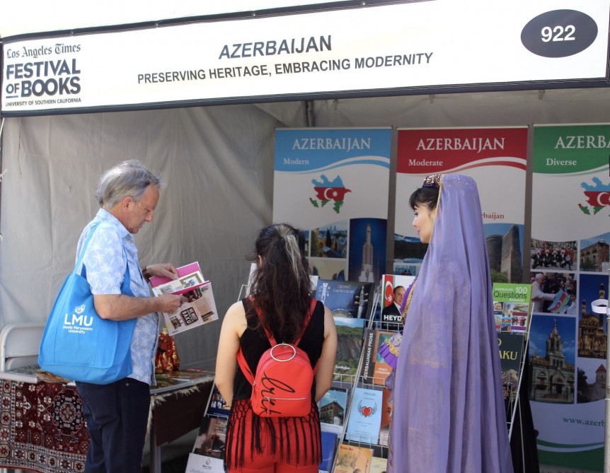 Azerbaijan featured at “Los Angeles Times Festival of Books”