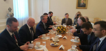 Elmar Mammadyarov meets Secretary of State of Poland 