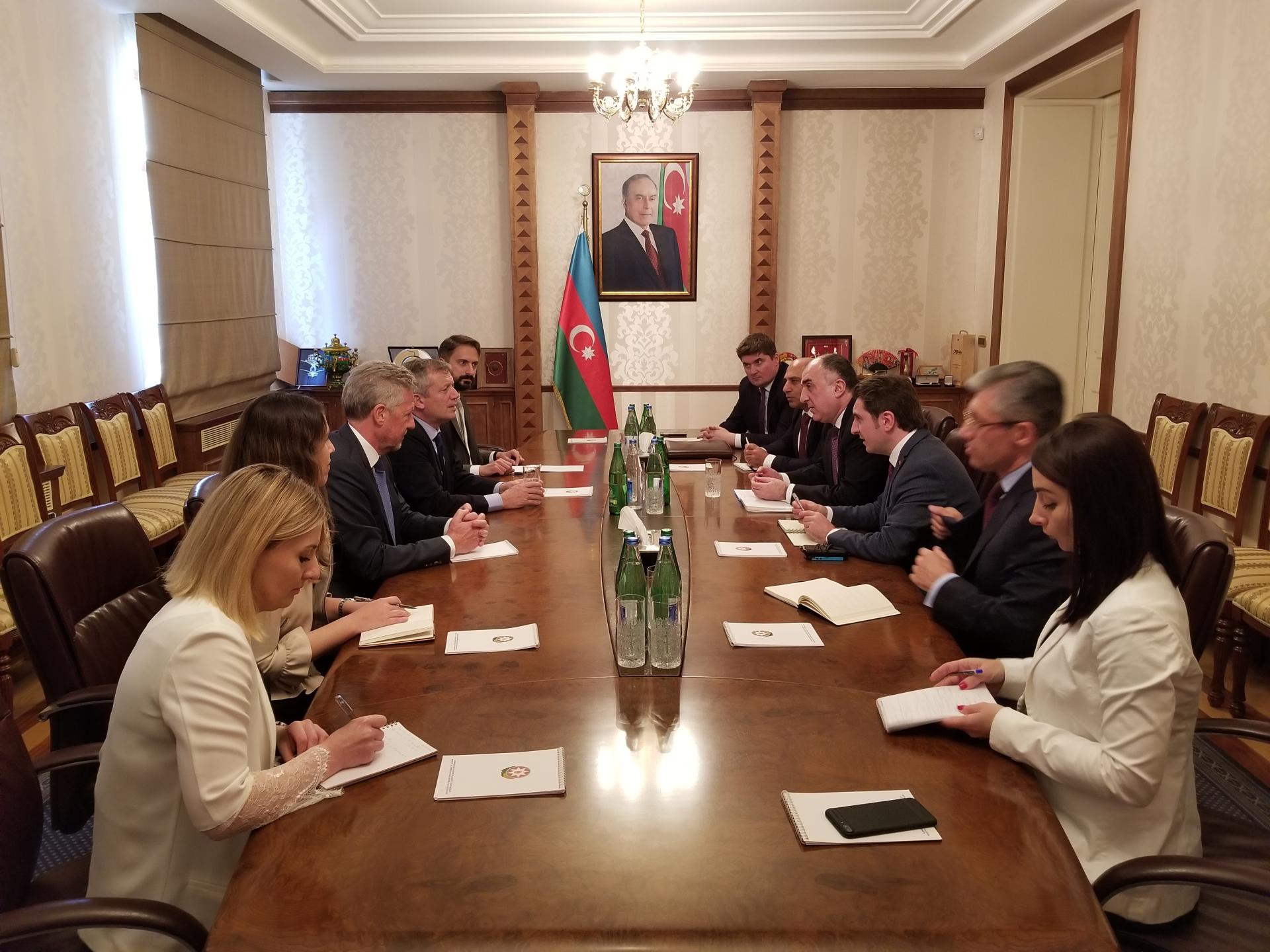 FM Mammadyarov meets President of Chamber of Deputies of Argentine National Congress