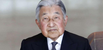 Japan's emperor prays for peace in first abdication in 200 years