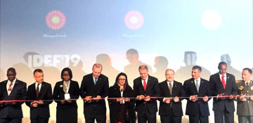 Azerbaijani defense minister attends opening of IDEF-2019 in Istanbul 