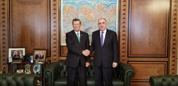 Azerbaijani FM meets Uruguayan counterpart 