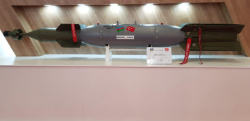 Azerbaijan demonstrates QFAB-250 LG air bomb at exhibition in Istanbul for first time