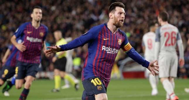 Messi reaches 600 goals for Barcelona in 3-0 victory against Liverpool in Champions League