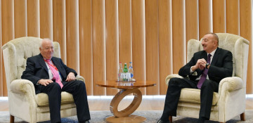 President Ilham Aliyev receives High Representative of UN Alliance of Civilizations