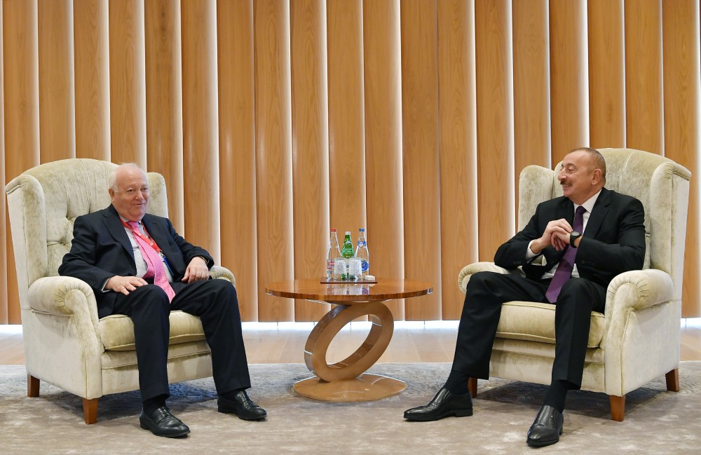 President Ilham Aliyev receives High Representative of UN Alliance of Civilizations