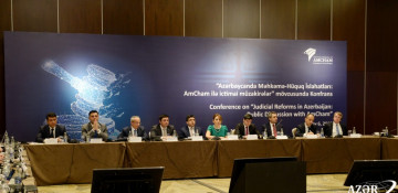 Baku hosts conference on “Judicial Reforms in Azerbaijan: Public Discussion with AmCham”