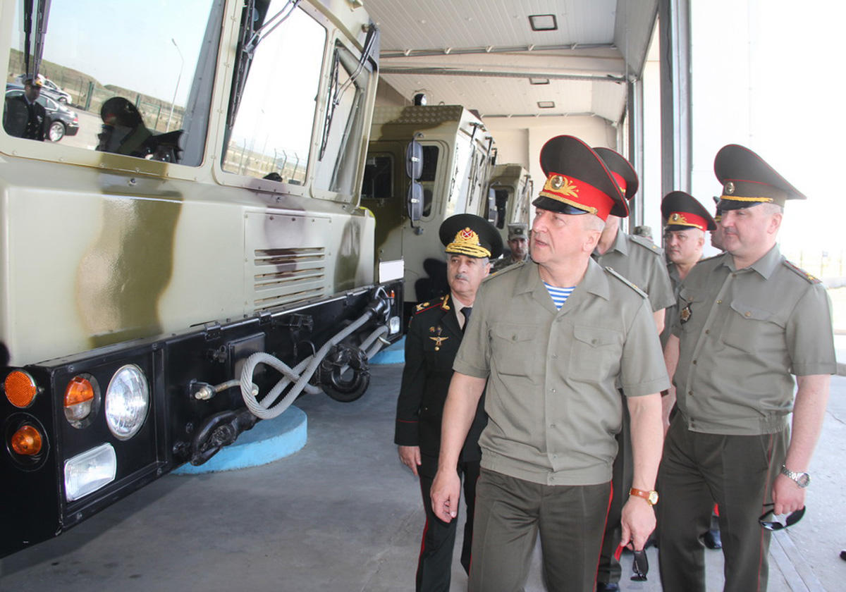 Delegation of Belarus Armed Forces visits military unit in Azerbaijan