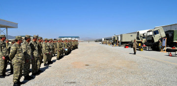 Weapons, military equipment being transferred into summer operation mode in Azerbaijan