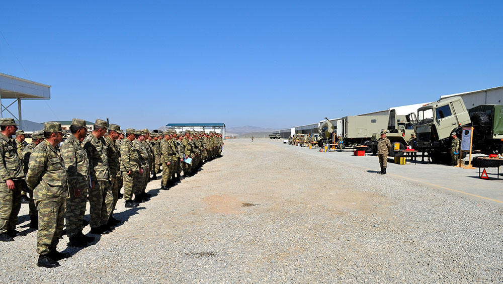 Weapons, military equipment being transferred into summer operation mode in Azerbaijan