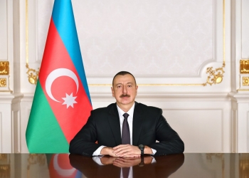 President Ilham Aliyev attends ceremony to mark May 9 - Victory Day in Baku