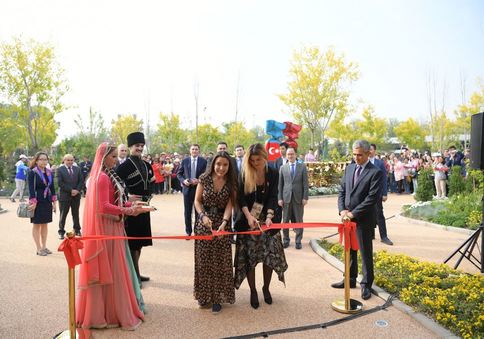 Azerbaijan's pavilion opens at Beijing International Horticultural Exhibition