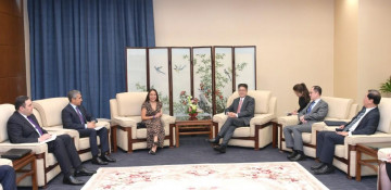 Leyla Aliyeva meets Chinese vice foreign minister