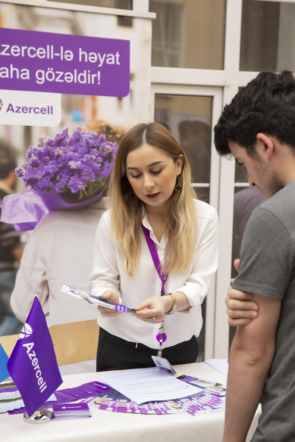Azercell takes part in another career fair 