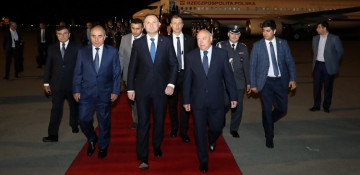 President of Poland Andrzej Duda arrives in Azerbaijan for official visit