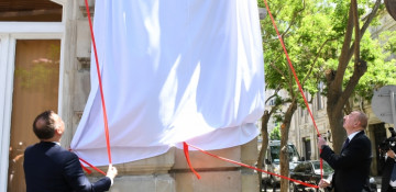 Plaques commemorating Polish architects unveiled in Baku 