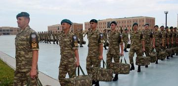 Azerbaijani peacekeepers leave for Afghanistan