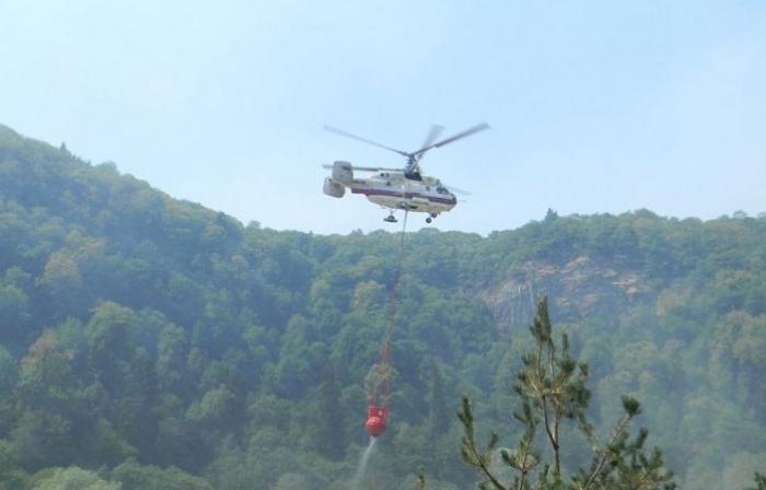 Fire broke out in Azerbaijan's Gobustan Reserve