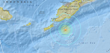Magnitude 6.2 earthquake hits eastern Indonesia