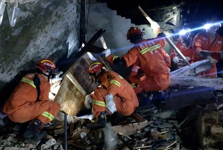 China earthquake kills 12, injures 134
