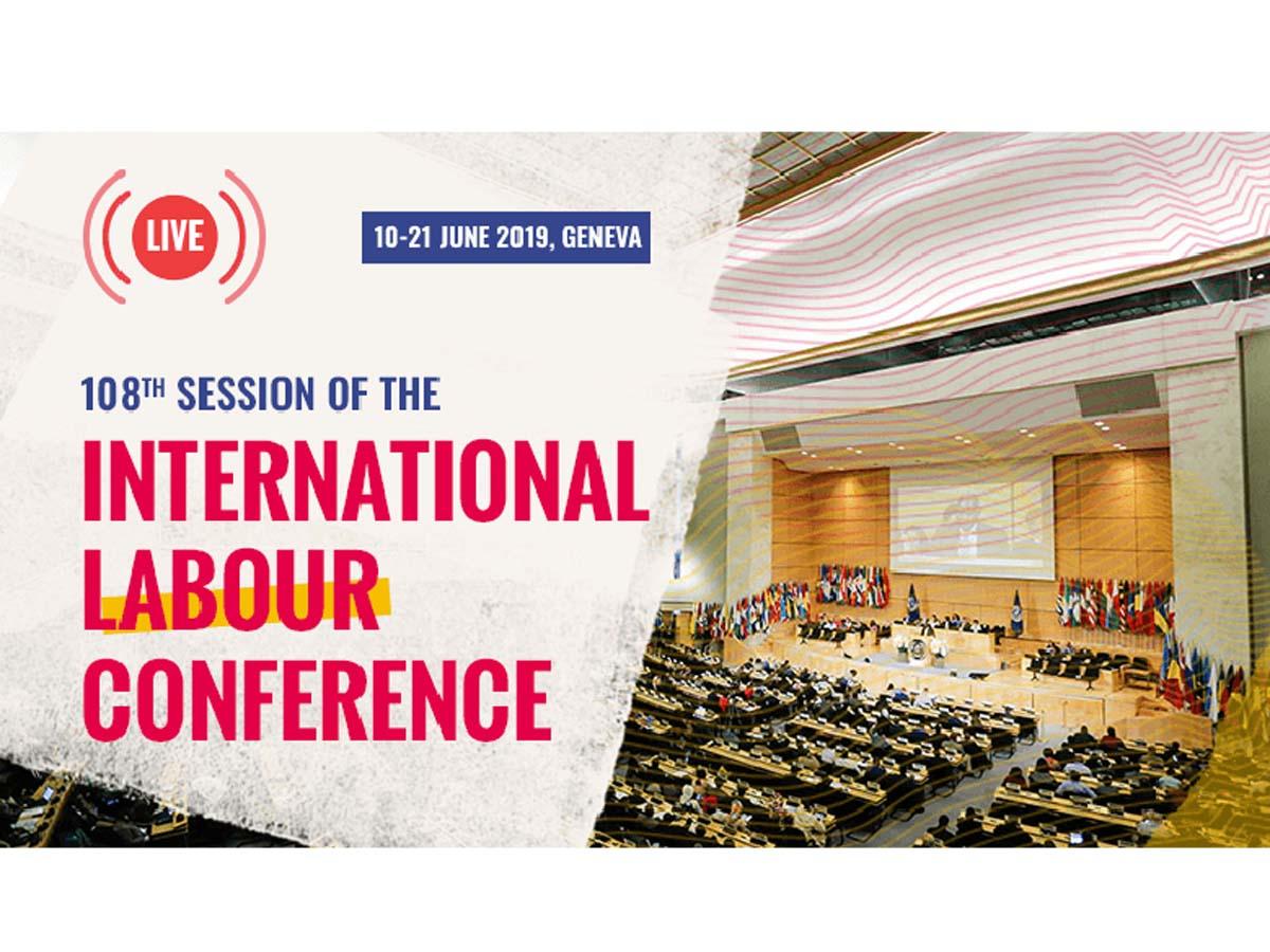 Azerbaijani delegation attends session of Int’l Labor Conference