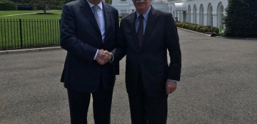 Elmar Mammadyarov meets with John Bolton