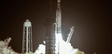 SpaceX launches Falcon Heavy rocket with 24 satellites