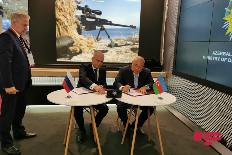 Azerbaijan, Russia sign a memorandum on military cooperation